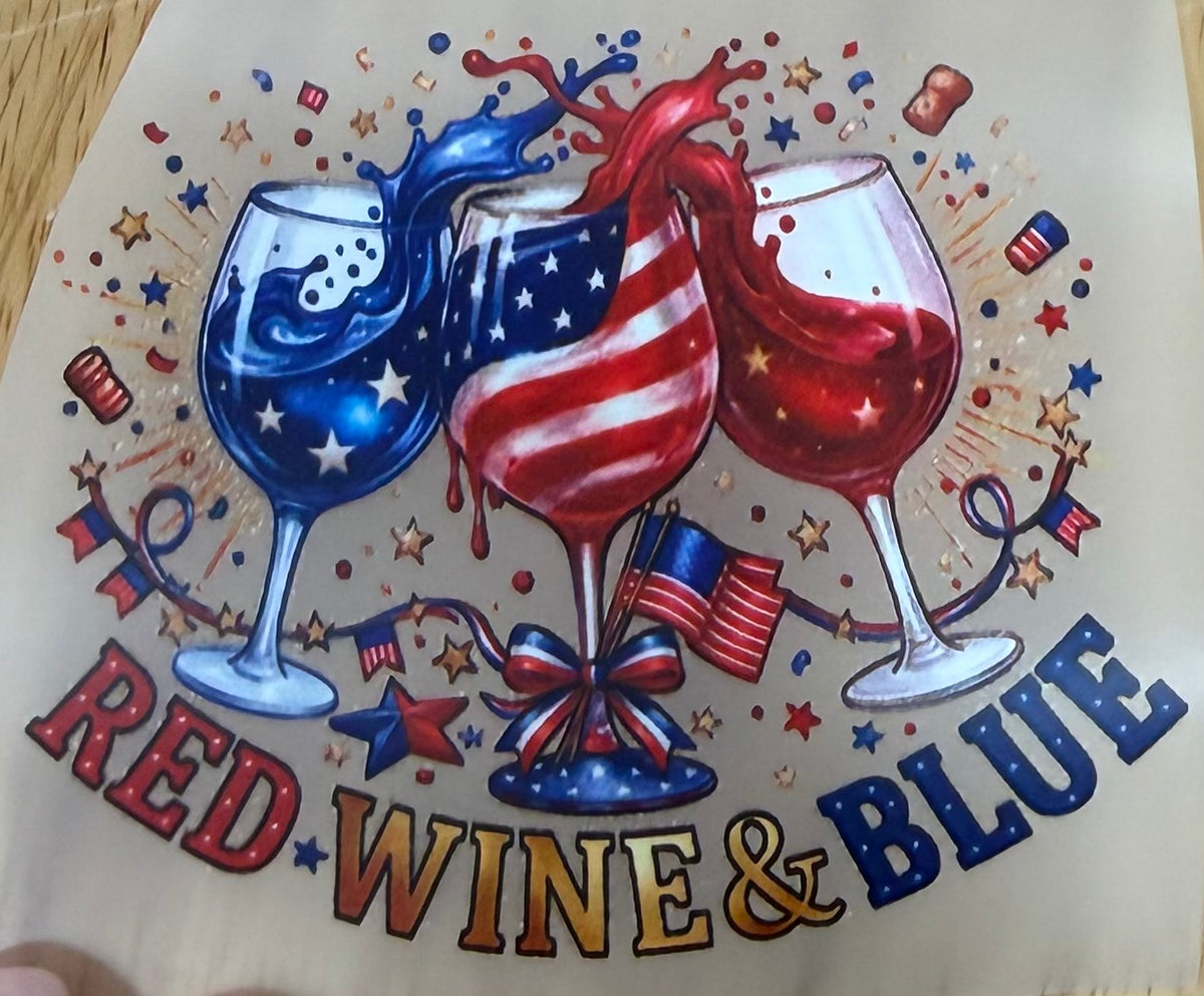Red, Wine & Blue Trucker Hat