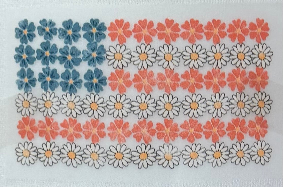Flower Flag Trucker Hat