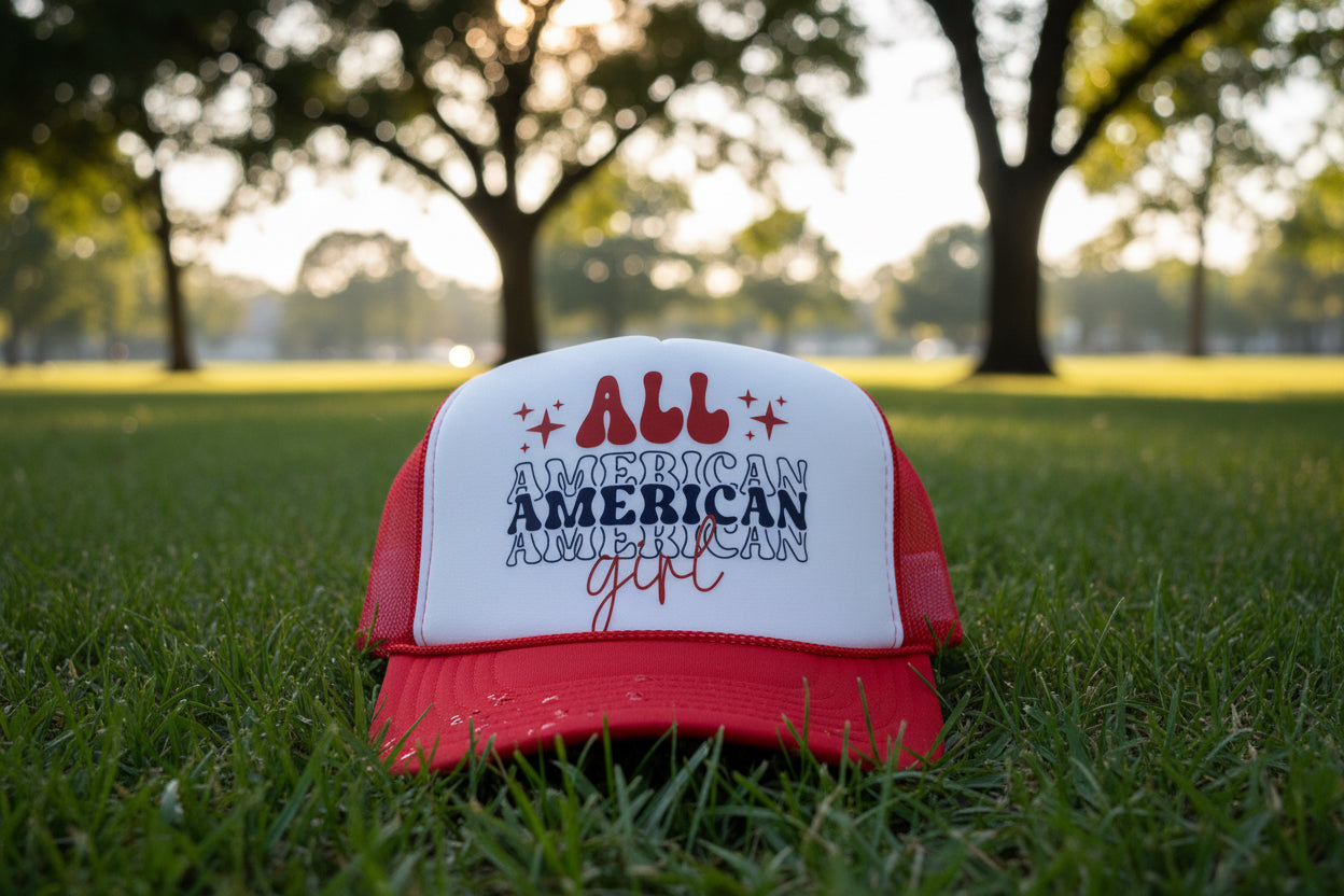 All American Girl Trucker Hat