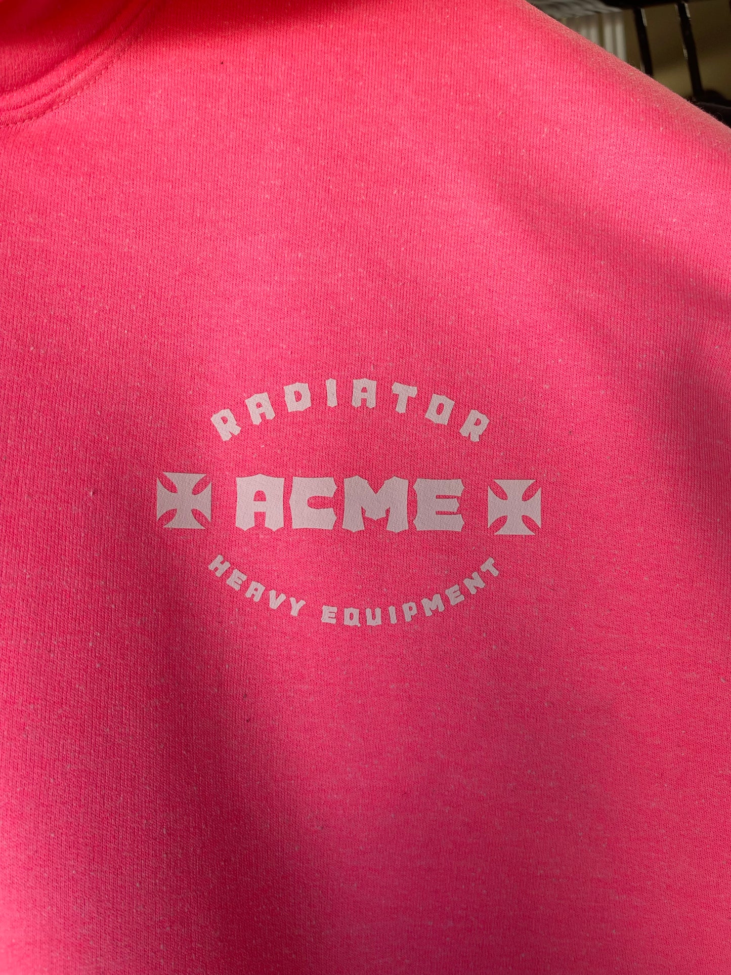ACME Sweatshirt (Hooded) - Safety Pink
