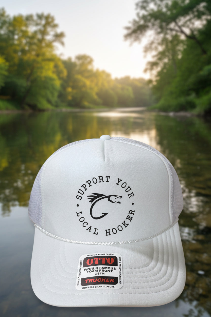 Support Your Local Hooker Trucker Hats