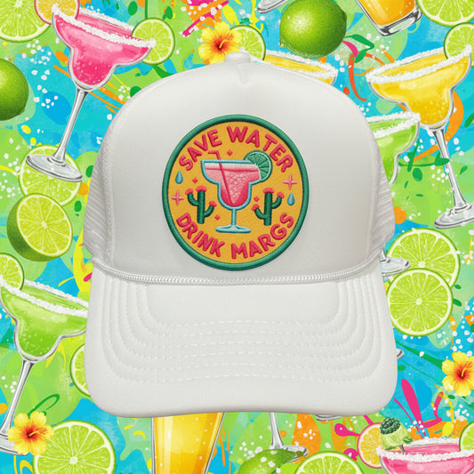 Cocktails & Chaos Trucker Hats