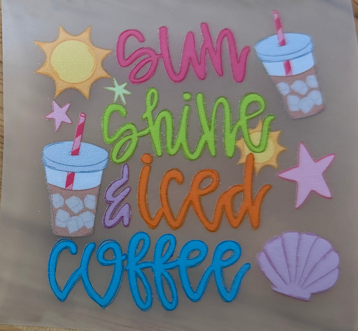 Sunshine & Iced Coffee Trucker Hat