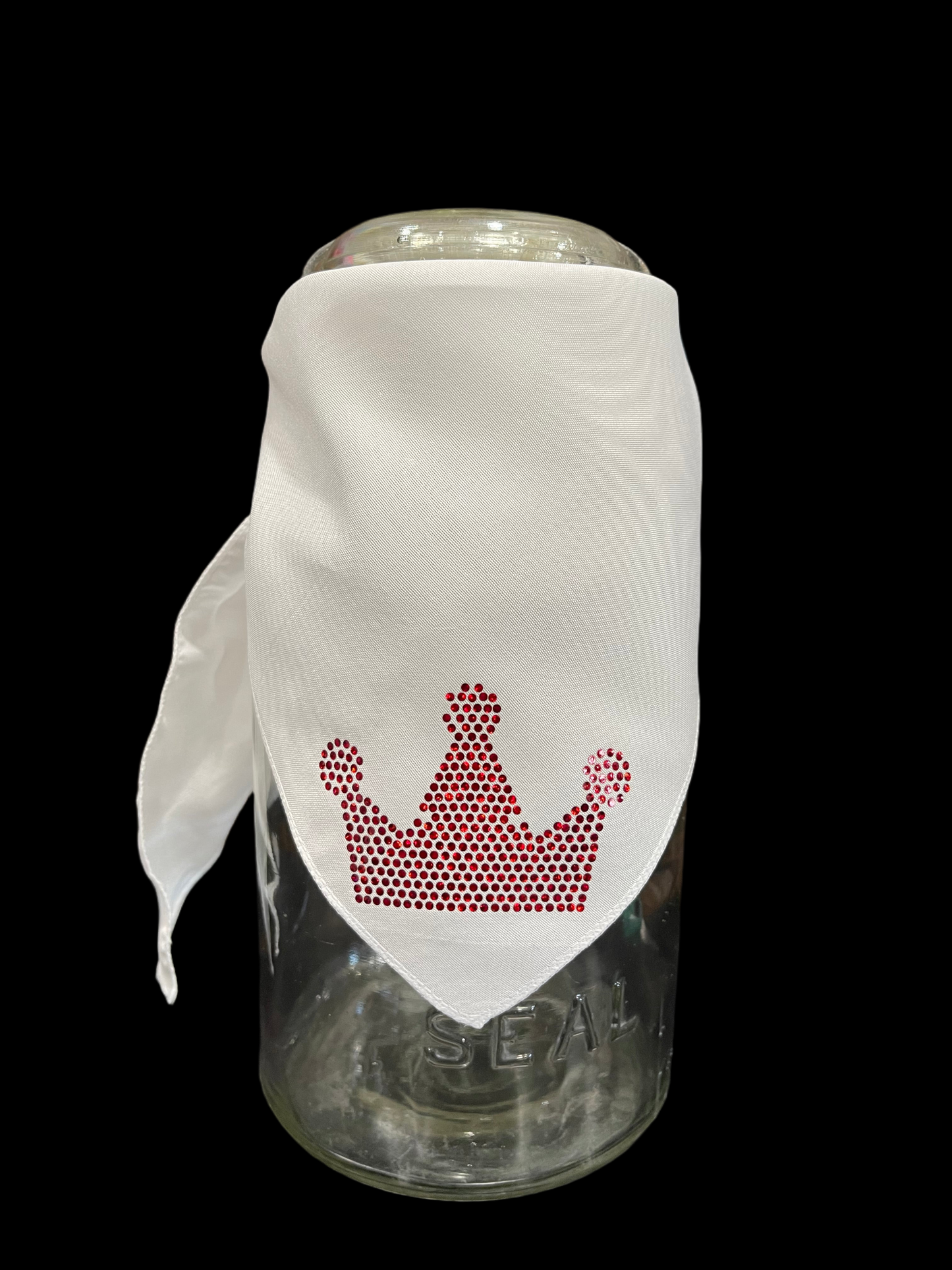 Dog Bandana - Crown Spangle