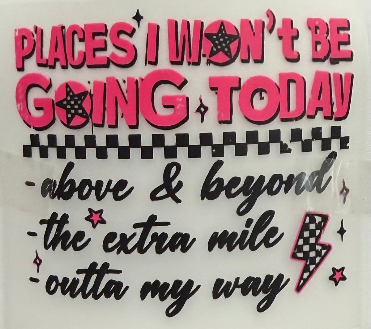 Places I Won’t be Going Today Trucker Hat