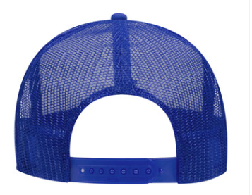 Baseball Patch - OTTO Foam Golf Style Mesh Back Hat - Royal Blue