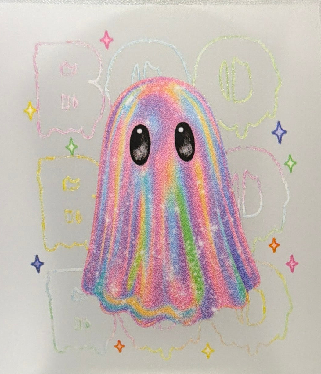 Holographic Ghost Trucker Hat