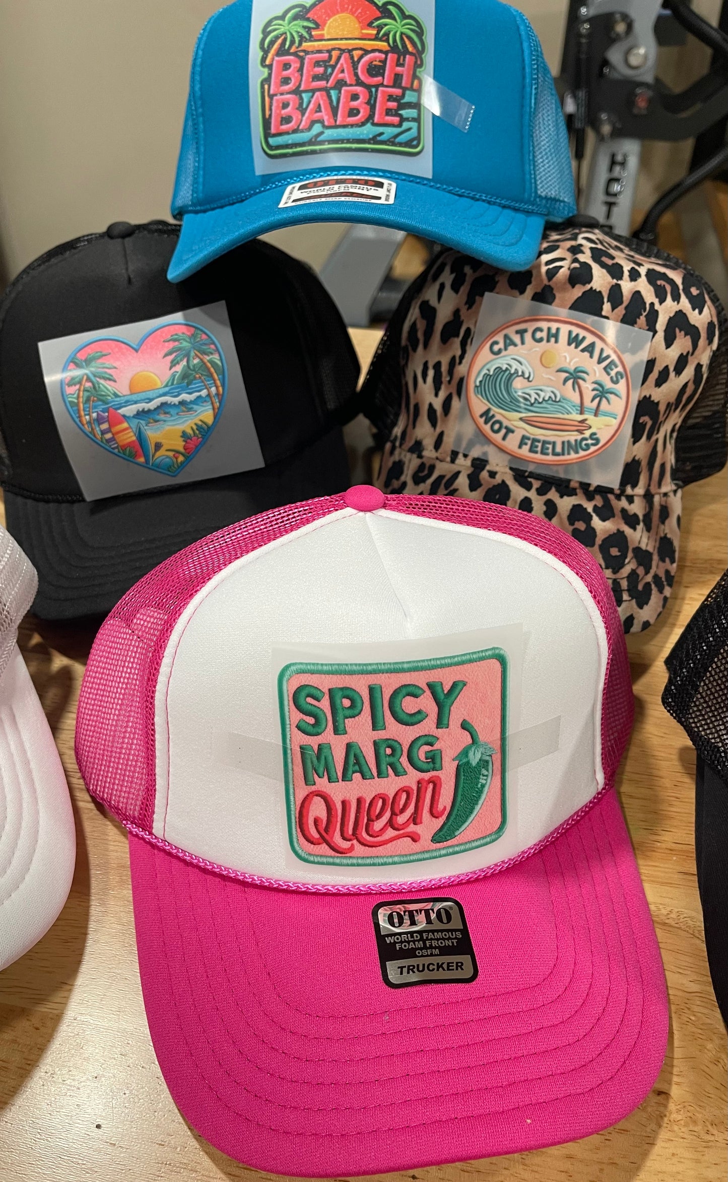 CUSTOM DTF Patch - OTTO Foam Mesh Back Hat
