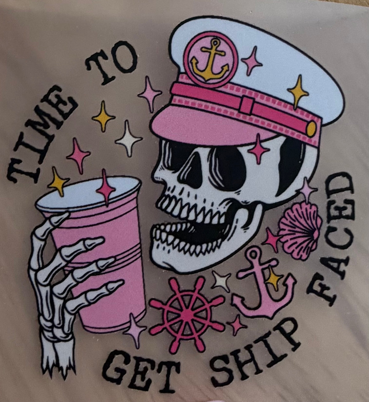Time To Get Ship Faced Trucker Hat
