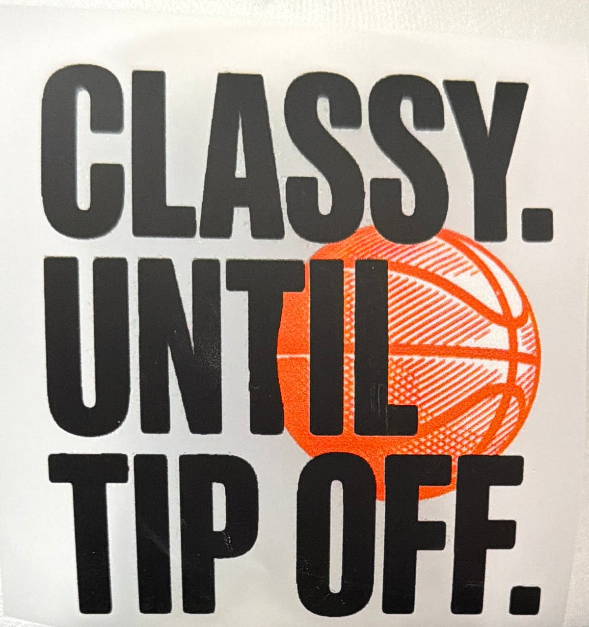 Classy Until Tip Off Trucker Hat | Basketball Mom Hat