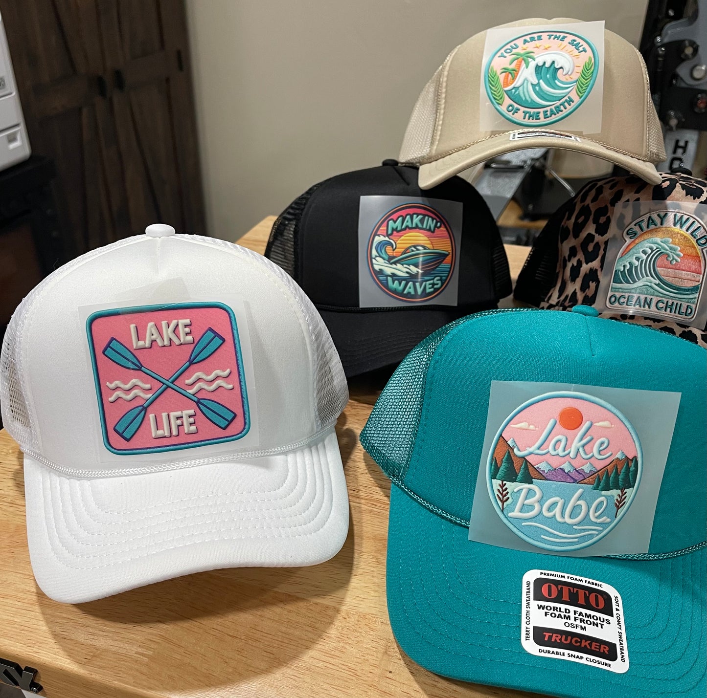 CUSTOM DTF Patch - OTTO Foam Mesh Back Hat