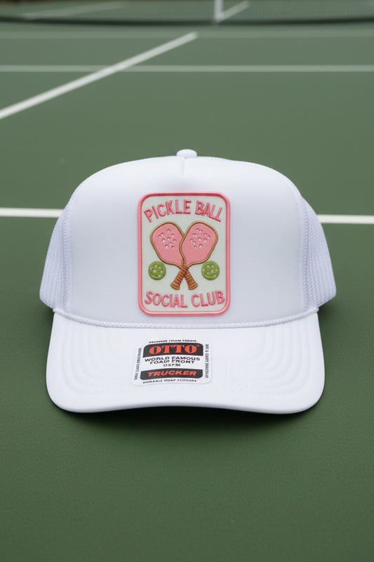 Pickle Ball Trucker Hats
