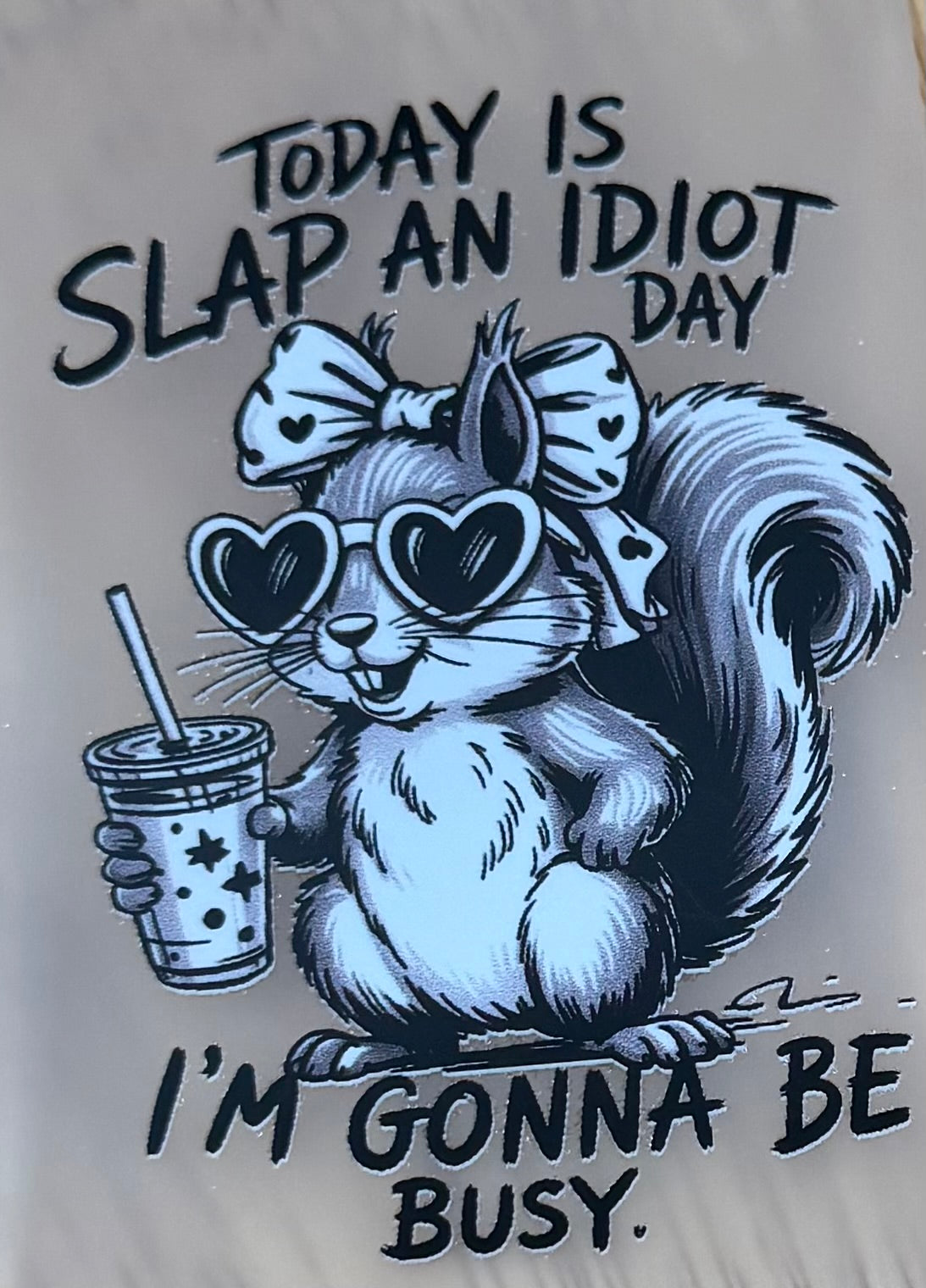 Today Is Slap An Idiot Day Trucker Hat