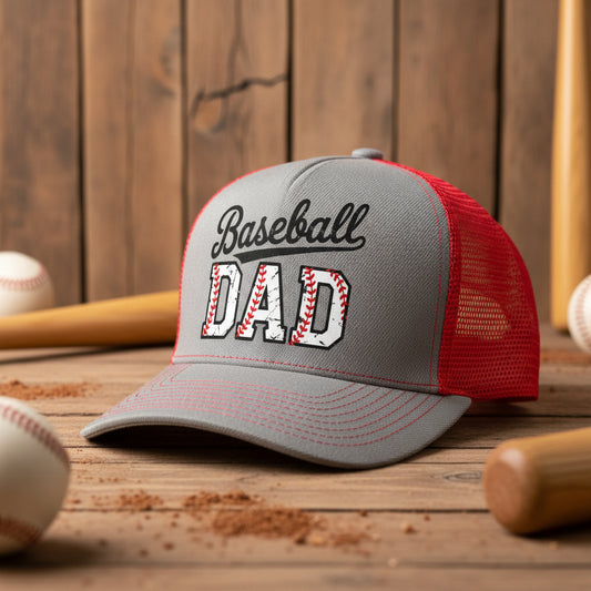 Baseball Dad Trucker Hats