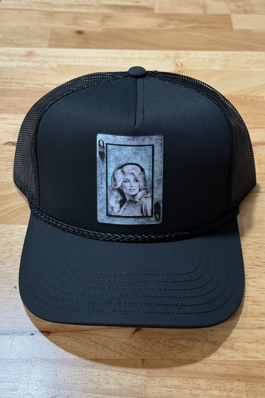 Country Queen Playing Card Trucker Hat