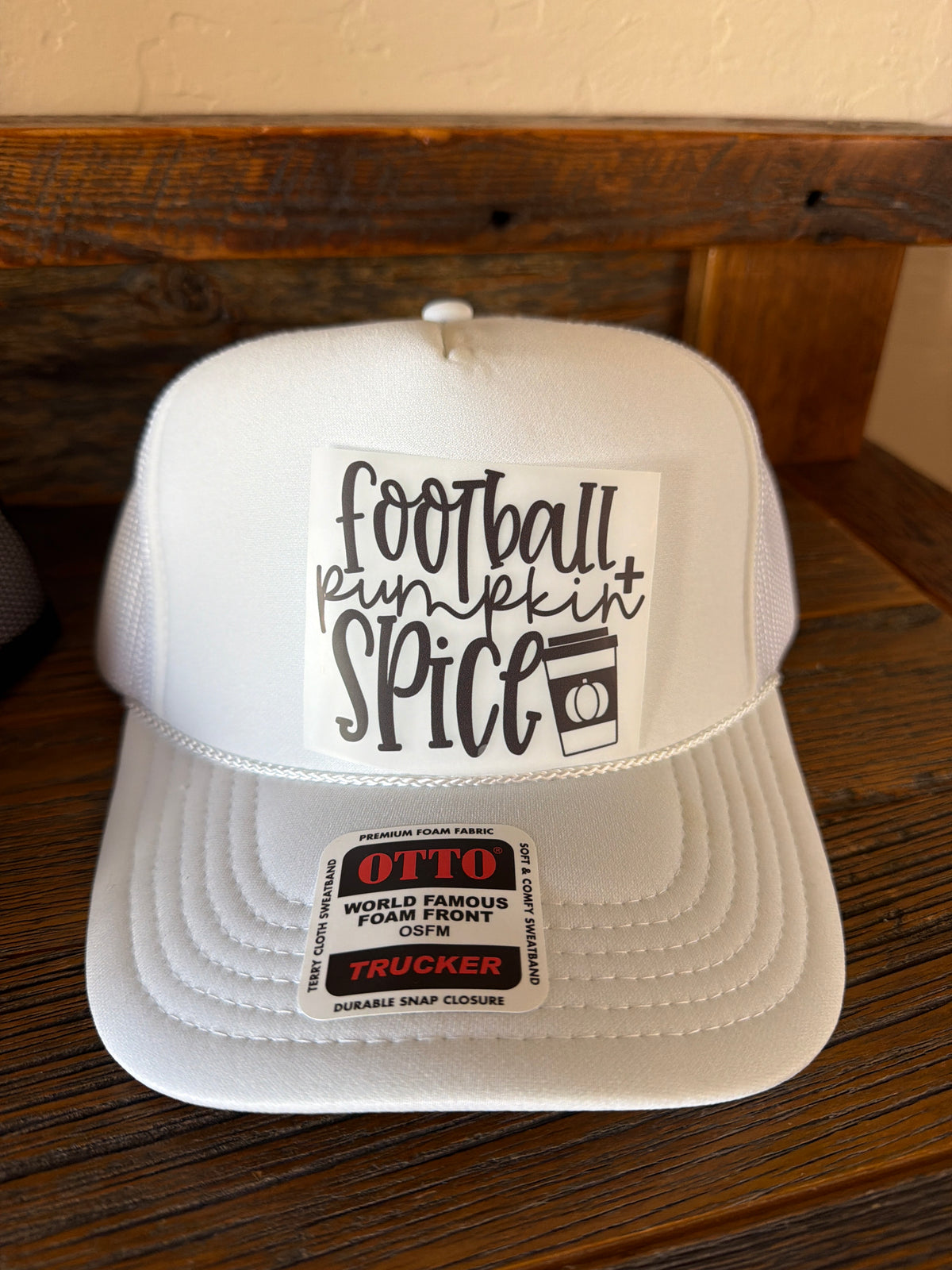 Pumpkin Spice Trucker Hats