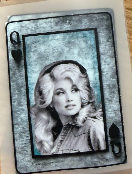 Country Queen Playing Card Trucker Hat