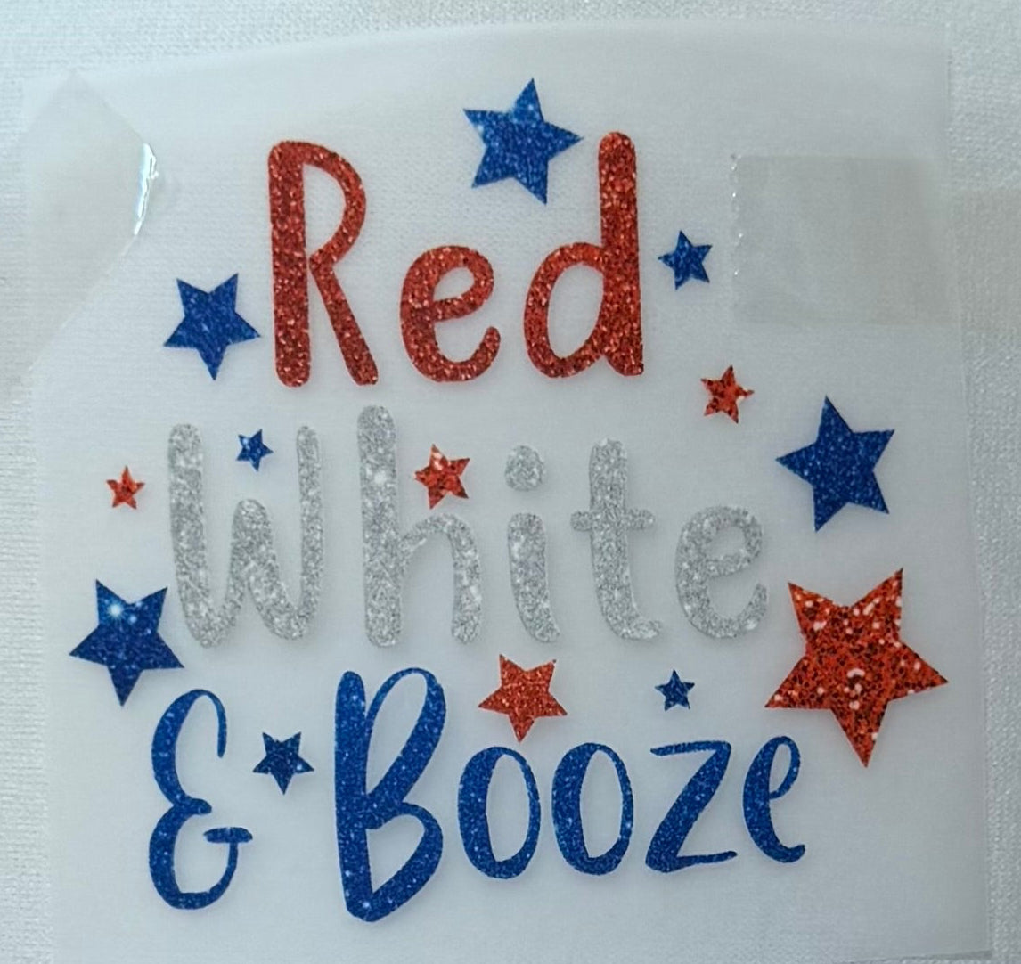 Red, White & Booze Trucker Hat