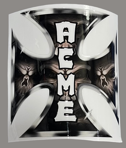 UV Decal - ACME Radiator Iron Cross