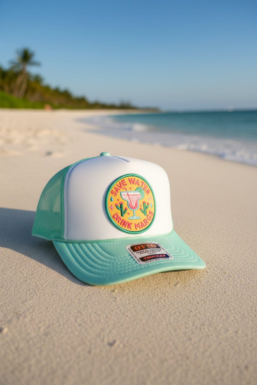 Cocktails & Chaos Trucker Hats