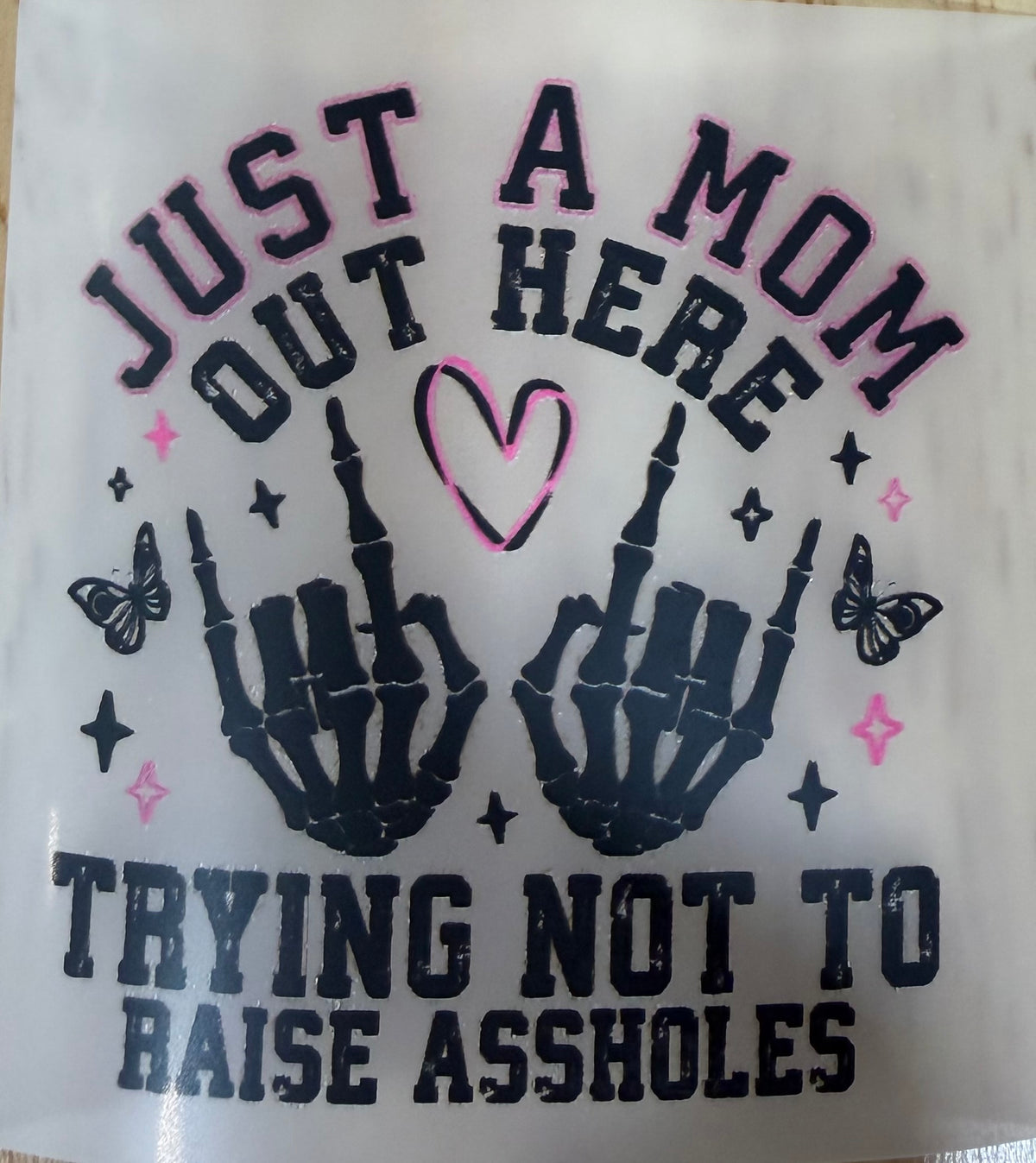 Just a Mom Out Here Trying Trucker Hat