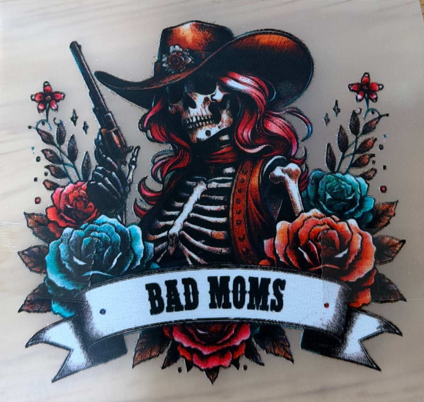 Bad Moms Country Skeleton Trucker Hat