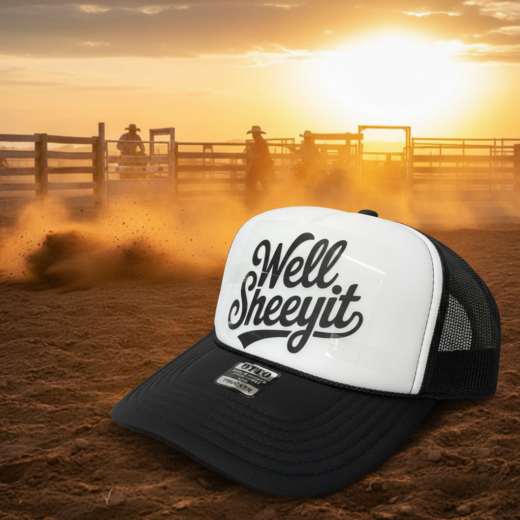 Well Sheeyit Trucker Hat