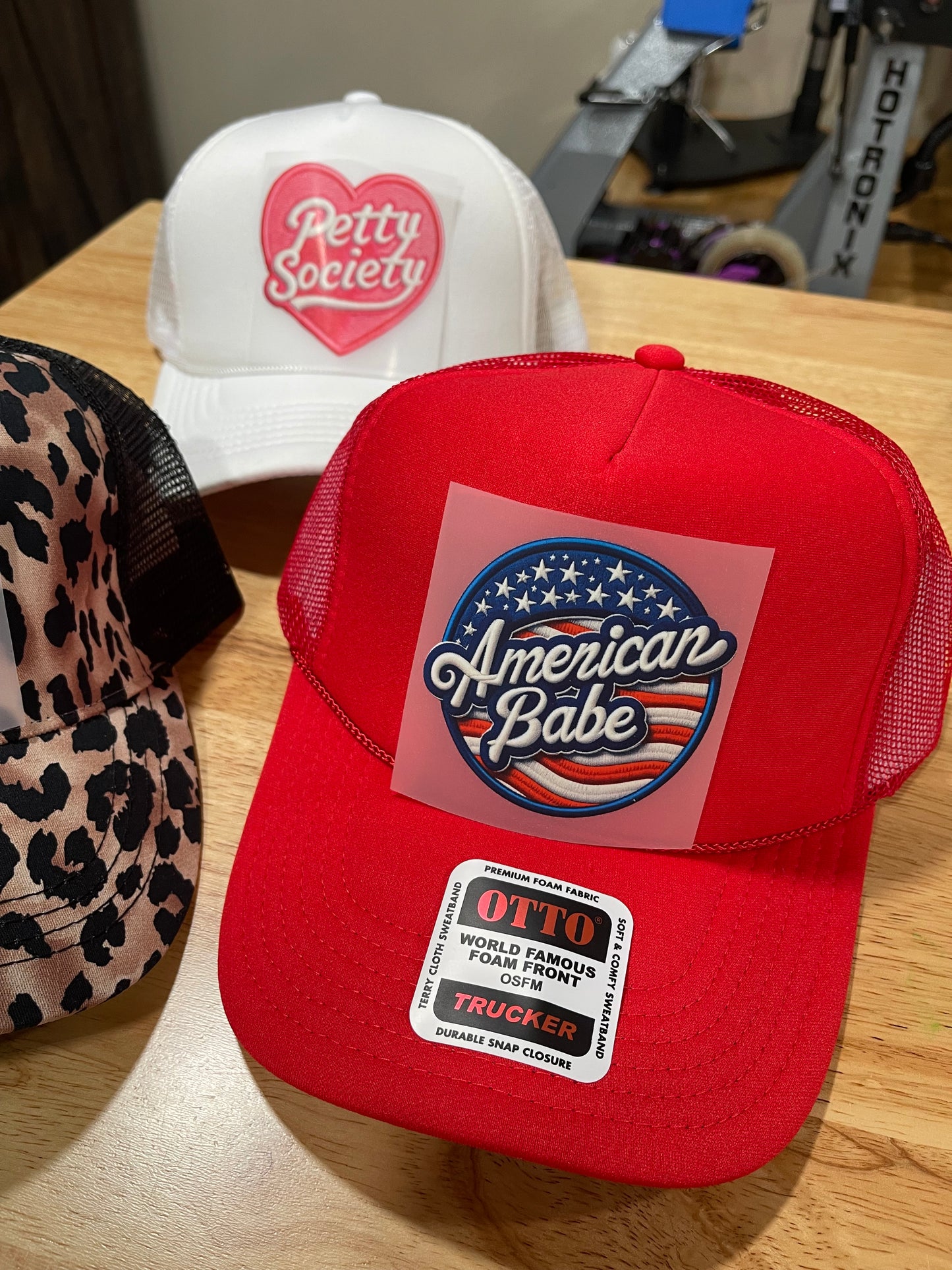 CUSTOM DTF Patch - OTTO Foam Mesh Back Hat