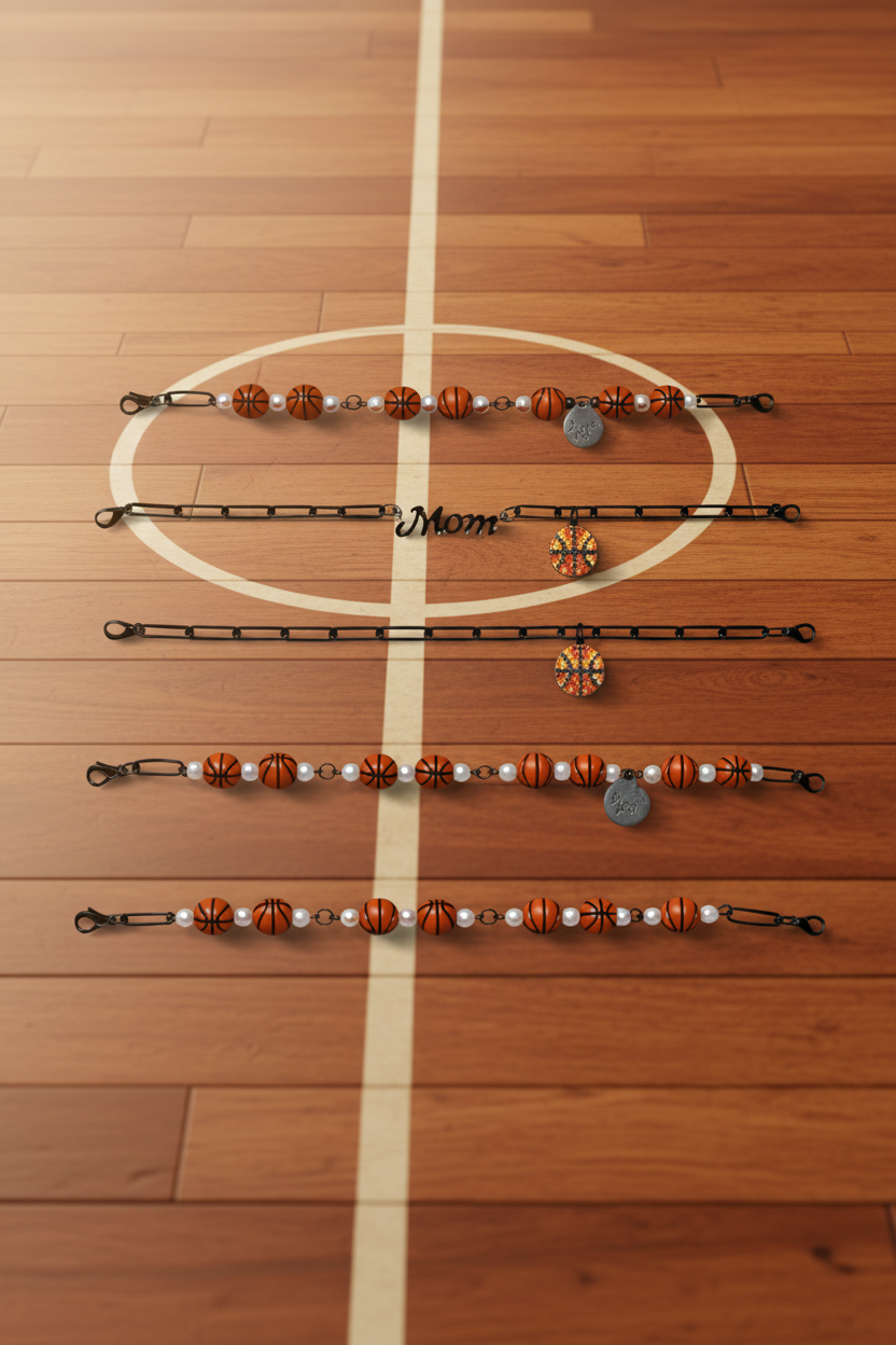 Hat Chain Accessories Basketball theme.
