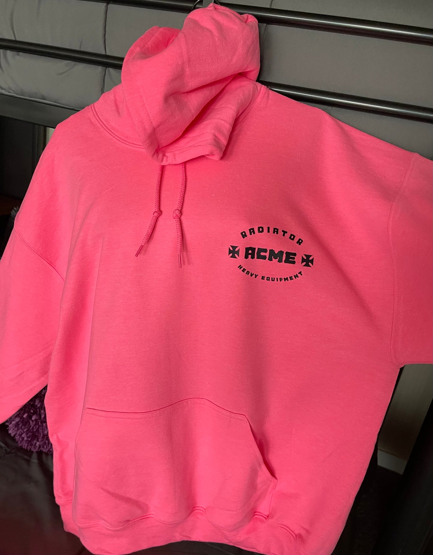 ACME Sweatshirt (Hooded) - Safety Pink