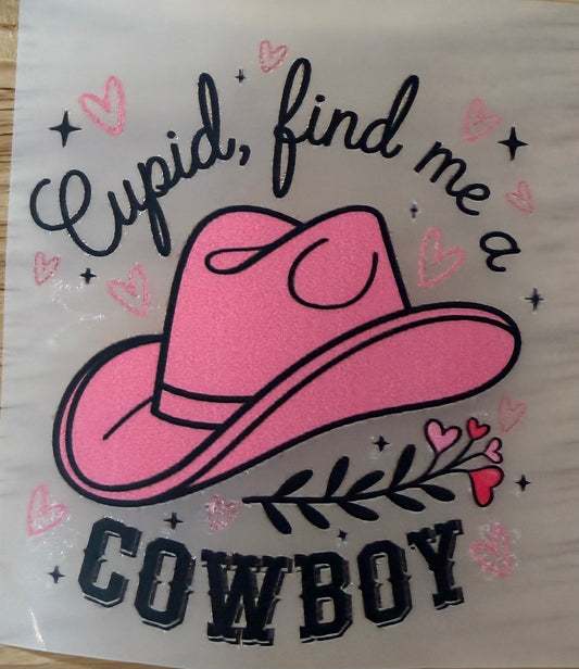 Cupid Find Me A Cowboy Trucker Hat