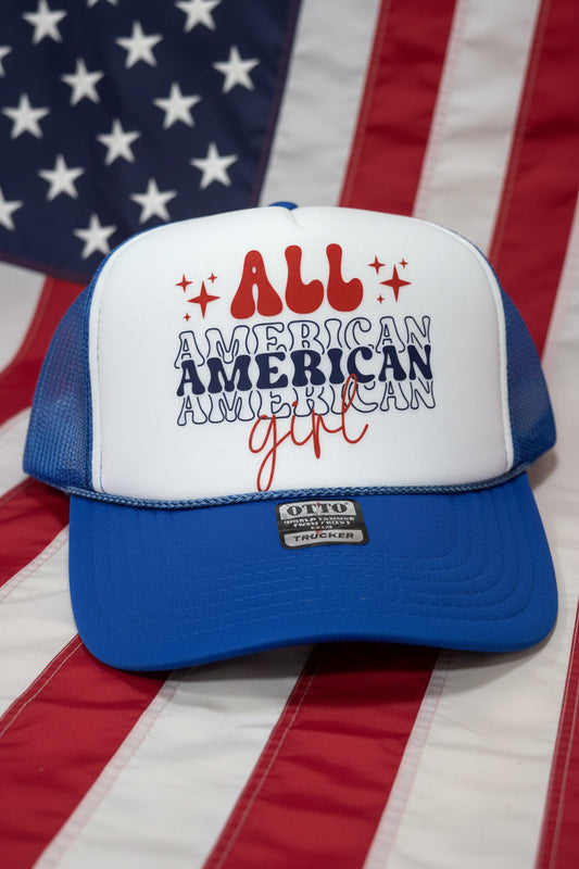 All American Girl Trucker Hat