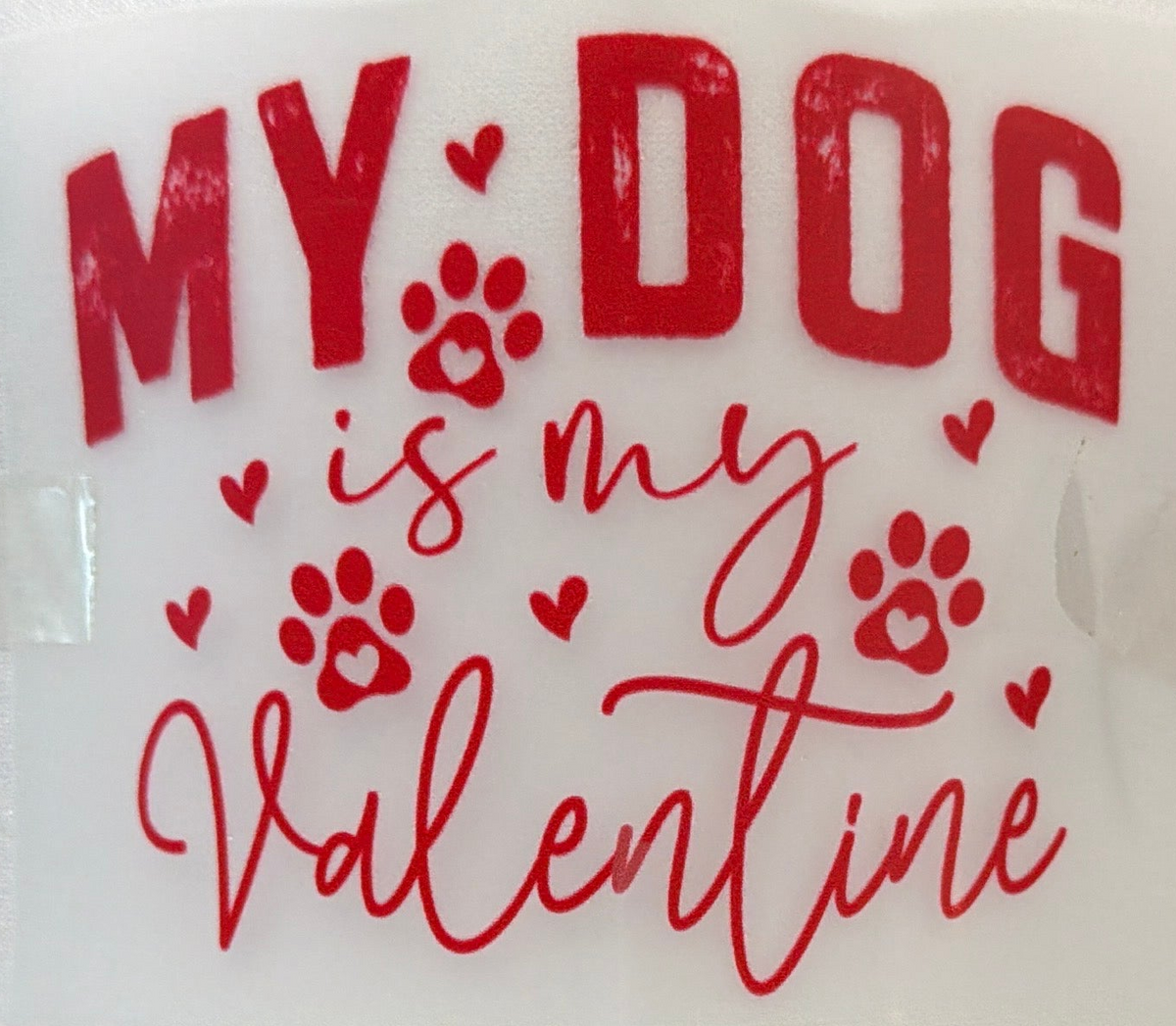 My Dog Is My Valentine Trucker Hats