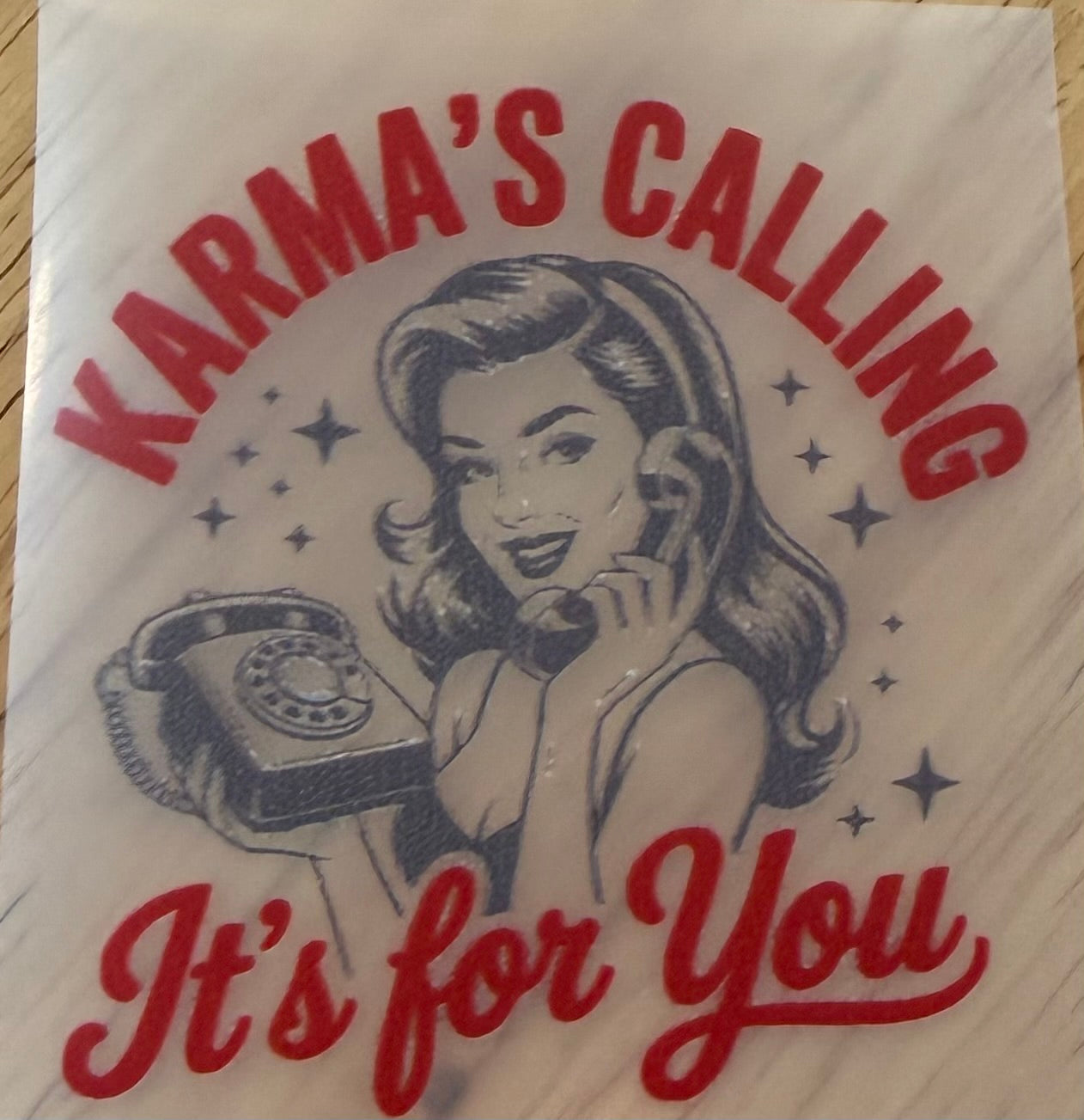 Karma Is Calling Trucker Hat