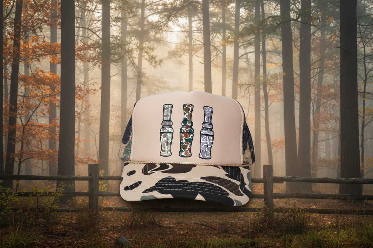 Duck Call Trucker Hats