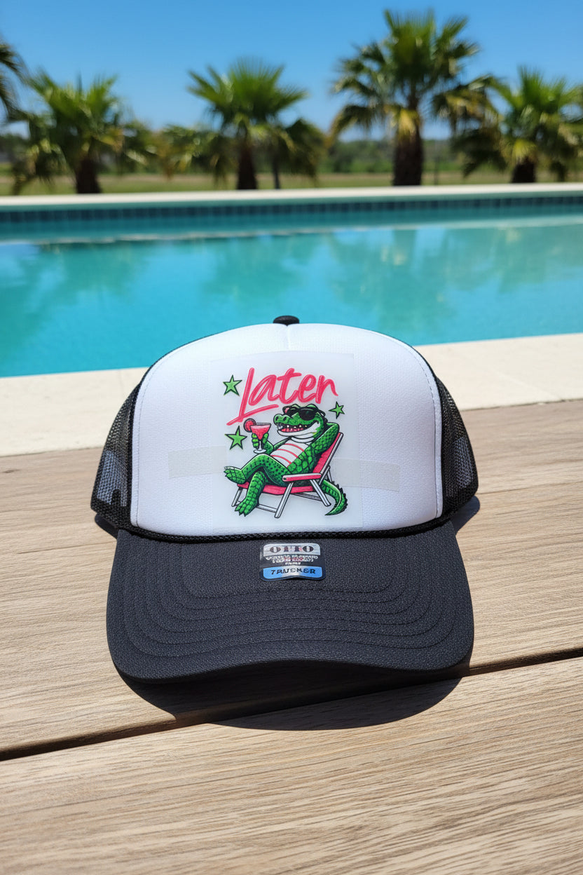 Later Gator Trucker Hat