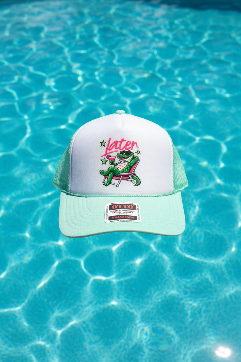 Later Gator Trucker Hat