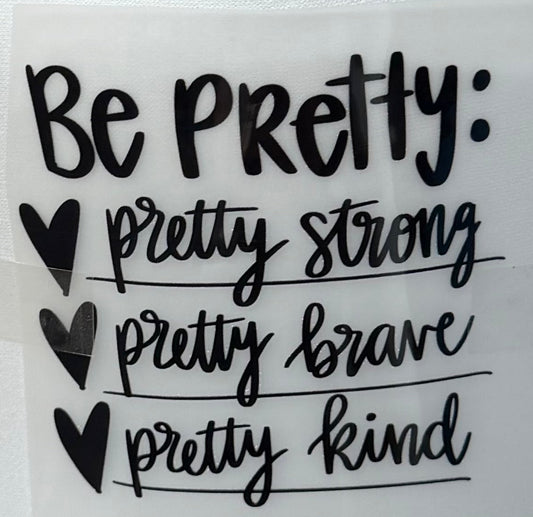 Be Pretty Trucker Hats