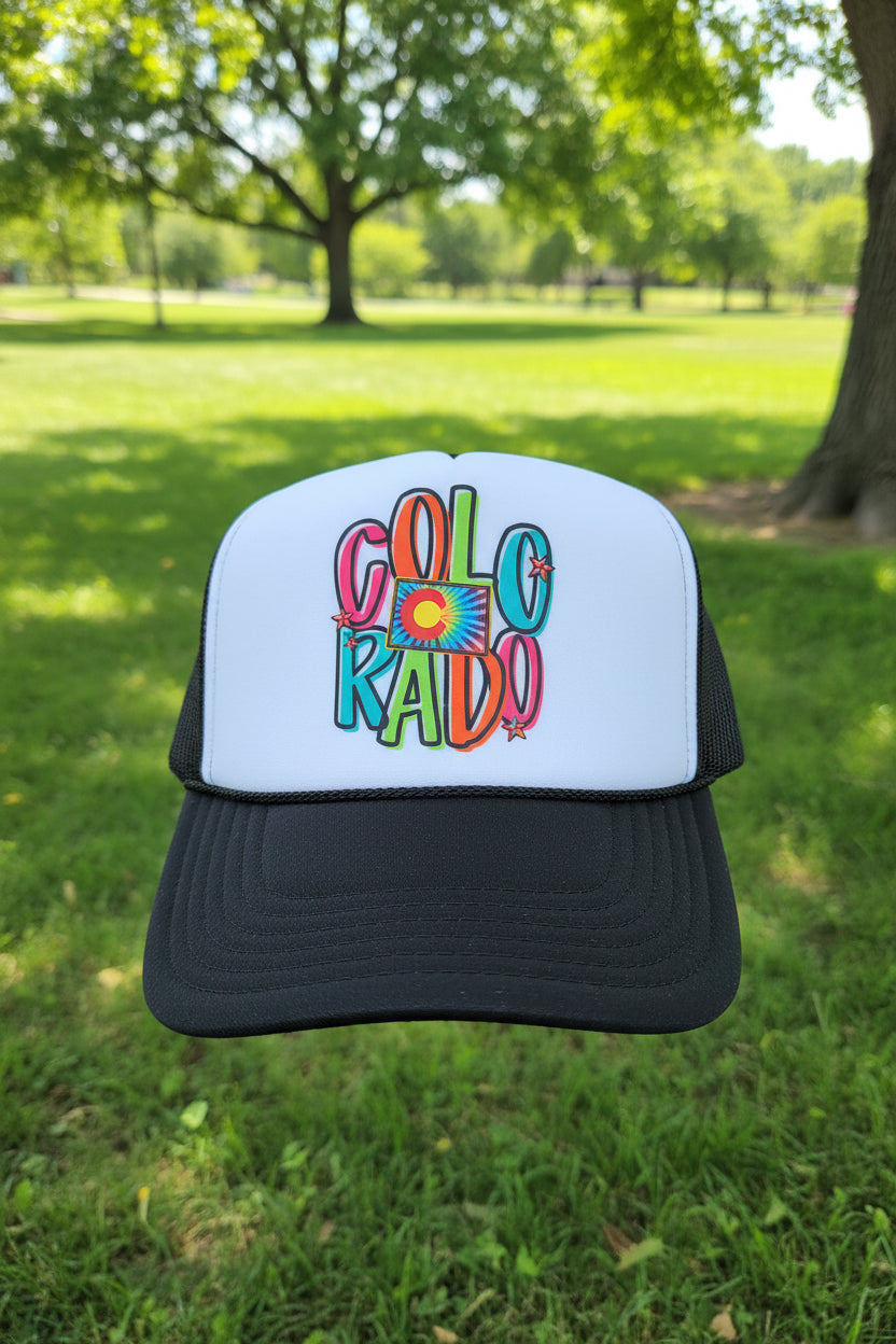Colorful Colorado Trucker Hat