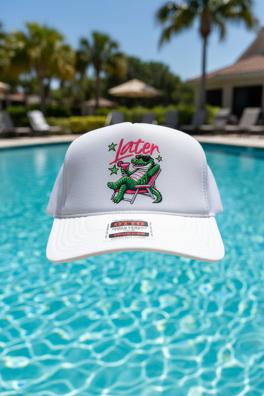 Later Gator Trucker Hat