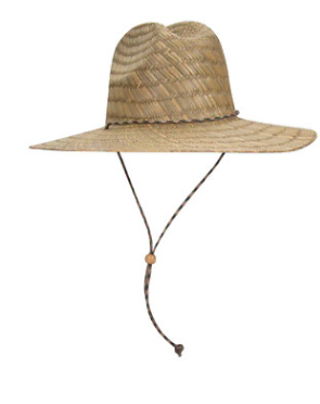 BLANK - OTTO CAP Straw Hat w/Adjustable Cord